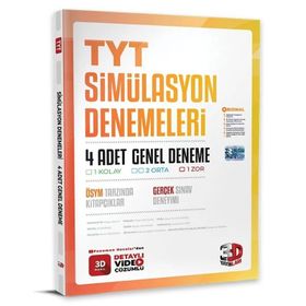 3D Yayınları TYT 4'lü Simülasyon Genel Deneme