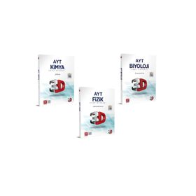 3D Yayınları Tyt Ayt Full Sayısal Soru Bankası Seti 10 Kitap - Kolektif
