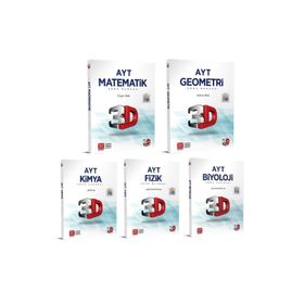 3D Yayınları Tyt Ayt Full Sayısal Soru Bankası Seti 10 Kitap - Kolektif