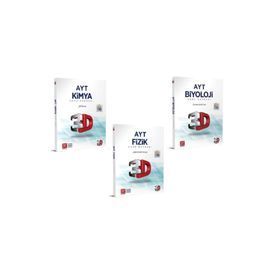 3D Yayınları Tyt Ayt Full Sayısal Soru Bankası Seti 10 Kitap - Kolektif