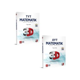 3D Yayınları Tyt Ayt Matematik Soru Bankası Seti 2023