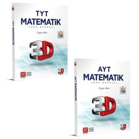 3D Yayınları Tyt Ayt Matematik Soru Bankası Seti 2023