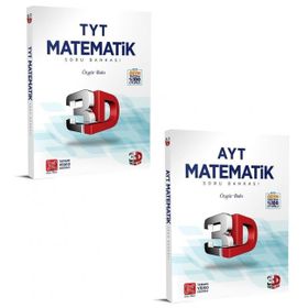 3D Yayınları Tyt Ayt Matematik Soru Bankası Seti 2023