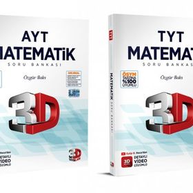3D Yayınları TYT AYT Matematik Soru Bankası Seti