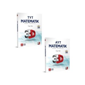 3D Yayınları TYT AYT Matematik Soru Bankası Seti