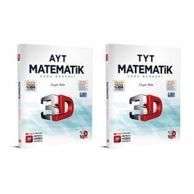 3D Yayınları TYT AYT Matematik Soru Bankası Seti