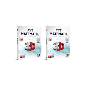 3D Yayınları TYT AYT Matematik Soru Bankası Seti
