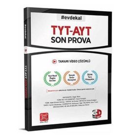 3D Yayınları TYT AYT Son Prova Denemeleri Tamamı Video Çözümlü