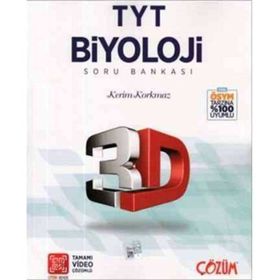 3D Yayınları TYT Biyoloji Soru Bankası