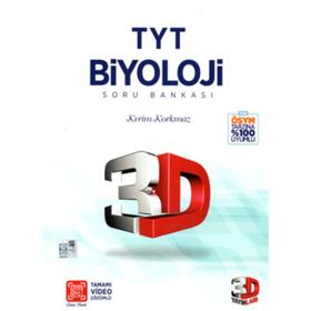 3D Yayınları TYT Biyoloji Soru Bankası