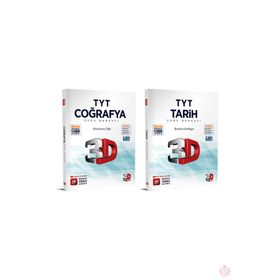 3D Yayınları TYT Coğrafya Tarih Soru Bankası Seti