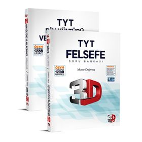 3D Yayınları TYT Din Kültürü ve Felsefe Soru Bankası