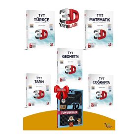 3D Yayınları TYT Eşit Ağırlık Soru Bankası Seti Çıkmış Sorular