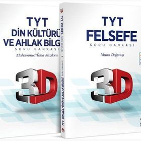 3D Yayınları TYT Felsefe ve Din Kültürü ve Ahlak Bilgisi Soru Bankası