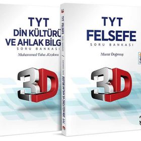 3D Yayınları TYT Felsefe ve Din Kültürü ve Ahlak Bilgisi Soru Bankası