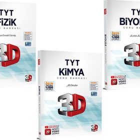 3D Yayınları TYT Fen Bilimleri Soru Bankası Seti