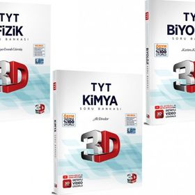 3D Yayınları TYT Fen Bilimleri Soru Bankası Seti