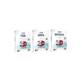 3D Yayınları TYT Fen Bilimleri Soru Bankası Seti