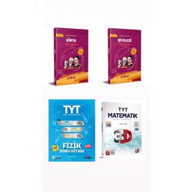 3D Yayınları TYT Fizik Kimya Biyoloji Matematik Soru Bankası Seti