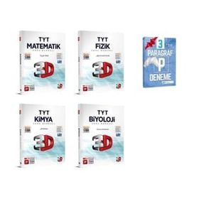 3D Yayınları TYT Fizik Kimya Biyoloji Matematik Soru Bankası Seti