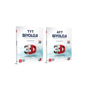 3D Yayınları Tyt Fizik Kimya Biyoloji Soru Bankası Seti 3 Kitap - Kolektif