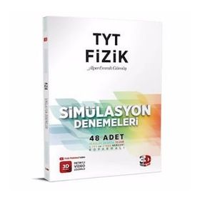 3D Yayınları TYT Fizik Simülasyon 48 Deneme