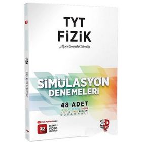 3D Yayınları TYT Fizik Simülasyon 48 Deneme