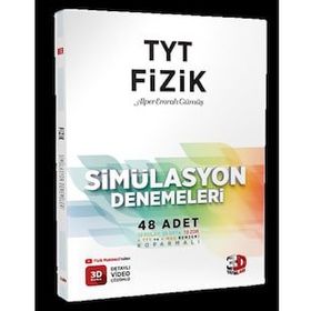 3D Yayınları TYT Fizik Simülasyon 48 Deneme