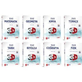 3D Yayınları Tyt Full Soru Bankası Seti 8 Kitap - Kolektif