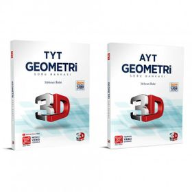 3D Yayınları Tyt Geometri + Ayt Geometri Soru Bankası