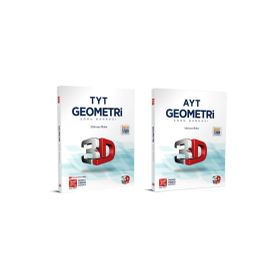 3D Yayınları Tyt Geometri + Ayt Geometri Soru Bankası