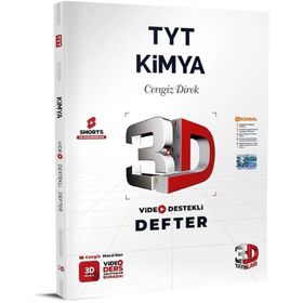 3D Yayınları - TYT Kimya Defter Video Destekli