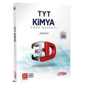 3D Yayınları TYT Kimya Soru Bankası Tamamı Video Çözümlü Ali Dindar