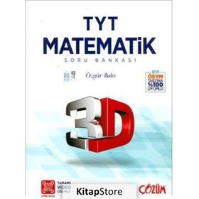 3D Yayınları TYT Matematik Detaylı Video Çözümlü Soru Bankası
