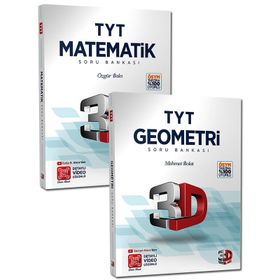 3D Yayınları TYT Matematik + TYT Geometri Soru Bankası