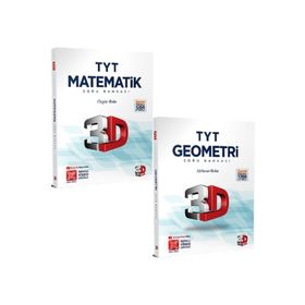 3D Yayınları TYT Matematik + TYT Geometri Soru Bankası