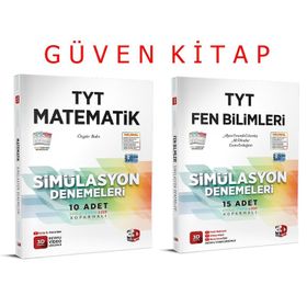3D Yayınları Tyt Matematik+Fen Bilimleri Simülasyon Deneme Seti 2 Kitap