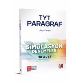 3D Yayınları TYT Paragraf Simülasyon Otuzlu Denemeleri