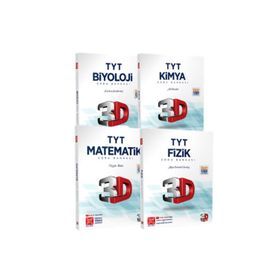 3D Yayınları Tyt Sayısal Soru Bankası Seti 4 Kitap