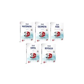 3D Yayınları Tyt Sayısal Soru Bankası Seti 5 Kitap - Kolektif