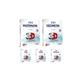 3D Yayınları Tyt Sayısal Soru Bankası Seti 5 Kitap - Kolektif