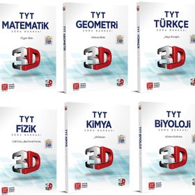 3D Yayınları Tyt Sayısal Soru Bankası Seti 5 Kitap - Kolektif