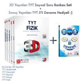 3D Yayınları TYT Sayısal Soru Bankası Seti