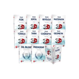 3D Yayınları Tyt Soru Bankası Full Set
