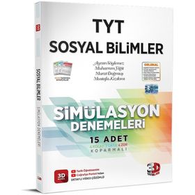 3D Yayınları TYT Sosyal Bilimler Simülasyon 15 Deneme