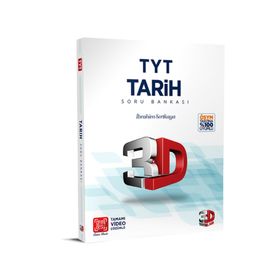 3D Yayınları TYT Tarih Soru Bankası Tamamı Video Çözümlü İbrahim Sertkaya Murat Usta