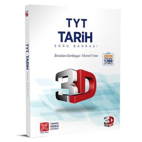 3D Yayınları TYT Tarih Soru Bankası Tamamı Video Çözümlü İbrahim Sertkaya Murat Usta
