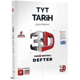 3D Yayınları Tyt Tarih Video Destekli Defter