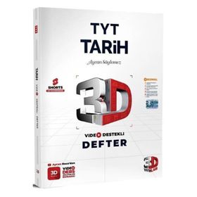 3D Yayınları Tyt Tarih Video Destekli Defter