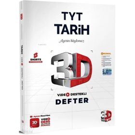 3D Yayınları Tyt Tarih Video Destekli Defter